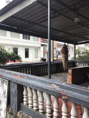 Balcony seating   at The Soya Centre in Kandy