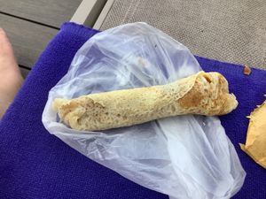 Coconut pancake   at The Soya Centre in Kandy