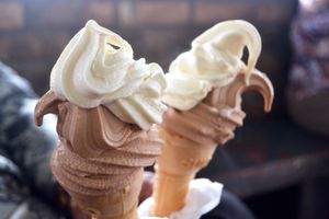 These soy ice-creams are just heavenly! at The Soya Centre in Kandy