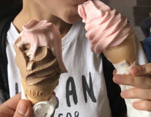 To die for soft serves  at The Soya Centre in Kandy