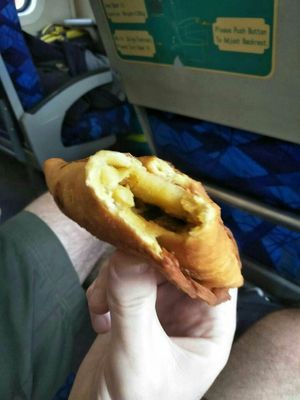 Vegan pakora. at The Soya Centre in Kandy