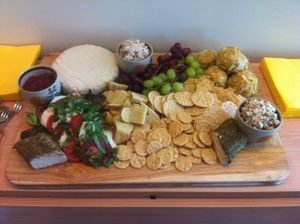 Housemade Cheese Board  at Fortuitea Cafe and Bakery in Washington