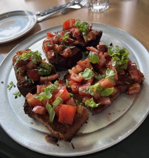 Bruschetta   at Fortuitea Cafe and Bakery in Washington