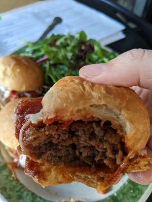 Nonna's Meatball Sliders at Fortuitea Cafe and Bakery in Washington