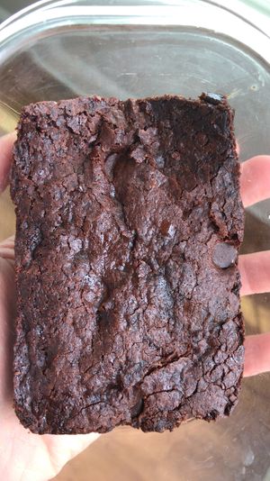 Their gluten free brownie is the best I've ever had. If you like brownies that are basically brownie batter with a slightly crisp top layer and tons of chocolate chips, you'll love at Fortuitea Cafe and Bakery in Washington