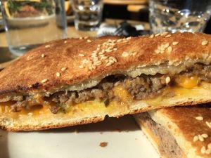 Big Mac Sicilian  at Fortuitea Cafe and Bakery in Washington