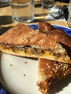 Big Mac Sicilian  at Fortuitea Cafe and Bakery in Washington