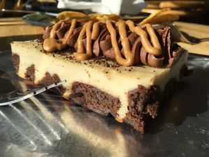 Dessert square  at Fortuitea Cafe and Bakery in Washington