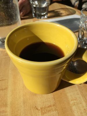 French roast coffee  at Fortuitea Cafe and Bakery in Washington
