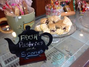 Fresh Scones, Pastries, & Biscotti at Fortuitea Cafe and Bakery in Washington