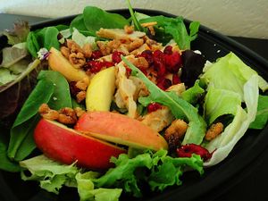 Apple Walnut Salad at Fortuitea Cafe and Bakery in Washington
