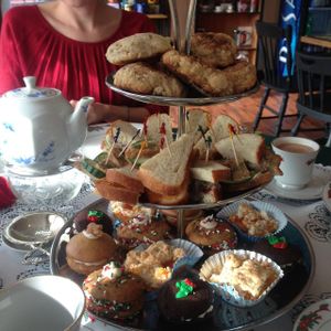 Afternoon Tea
 at Fortuitea Cafe and Bakery in Washington