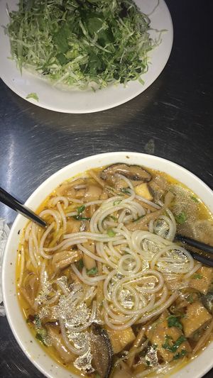 Hanoi style noodle soup  at Thien Duyen 1 in Da Lat