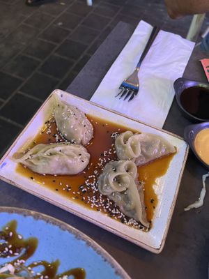 Dim sum  at Green Roll - Ahad Ha'Am St in Tel Aviv