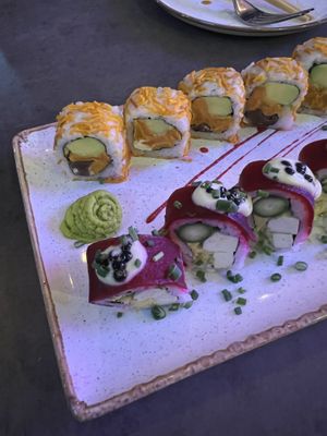 Sushi  at Green Roll - Ahad Ha'Am St in Tel Aviv