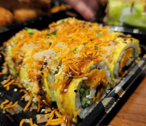 Great texture at Green Roll - Ahad Ha'Am St in Tel Aviv