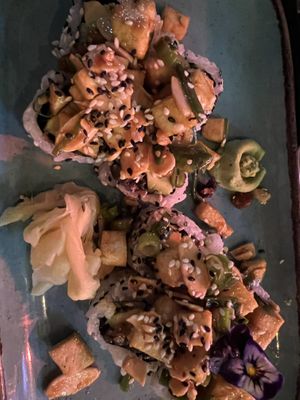  #Veganuary at Green Roll - Ahad Ha'Am St in Tel Aviv