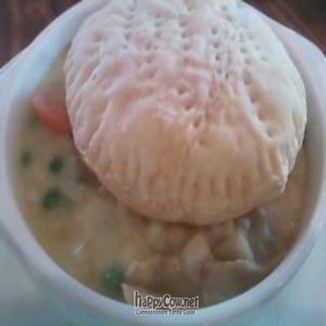 seitan pot pie at M Cafe in Los Angeles