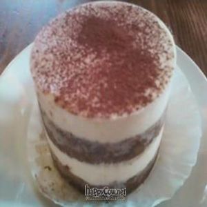 tiramisu at M Cafe in Los Angeles