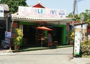 shop front at Bubbles Live in Chiang Mai
