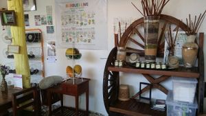 display wall at Bubbles Live in Chiang Mai