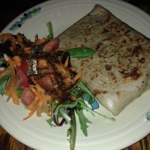 Moroccan chicken crepe at Atlas Cafe and Bakery in New York City