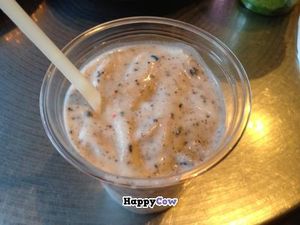 Vegan oreo frozen yoghurt at Atlas Cafe and Bakery in New York City