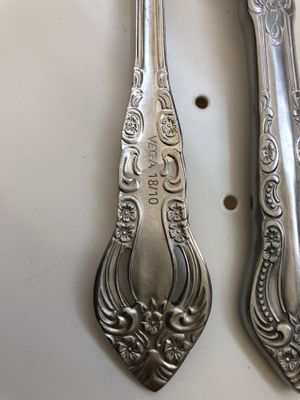 The cutlery's brand is nearly vegan! at Un Piano dans la Theiere in Orleans