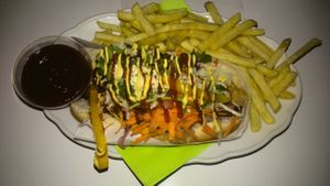 Hot Dawg Montain at Burridawgs in Hannover