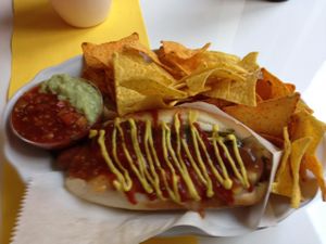 Rainbow - Hot Dog at Burridawgs in Hannover