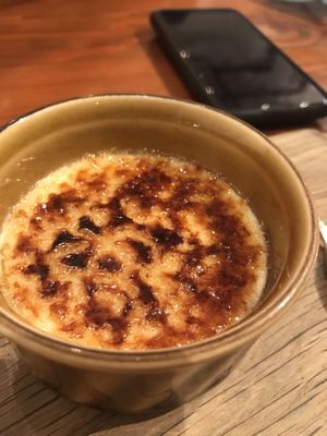 Coconut flavour crème brûlée ¥600 at Organic Table by Lapaz in Tokyo