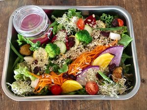 Energy salad at Organic Table by Lapaz in Tokyo