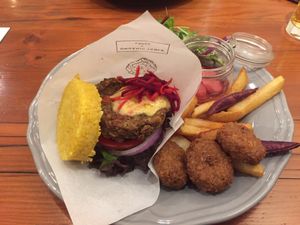 My delicious Kebab at Organic Table by Lapaz in Tokyo