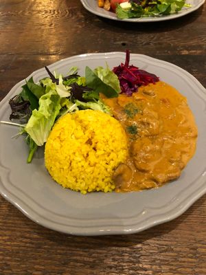 Vegan stroganoff  at Organic Table by Lapaz in Tokyo