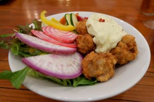 Soy Kara-Don. at Organic Table by Lapaz in Tokyo