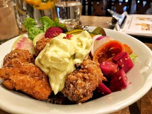 Soy Kara don at Organic Table by Lapaz in Tokyo