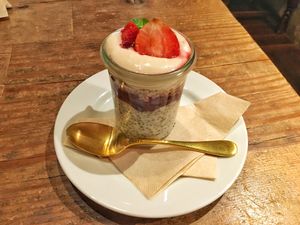 Raw trifle  at Organic Table by Lapaz in Tokyo