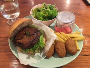 Lapaz Burger at Organic Table by Lapaz in Tokyo