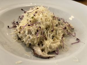 Risotto con setas   at El Vergel Veggie Restaurant in Tarragona