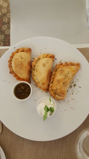 Dumplings  at El Vergel Veggie Restaurant in Tarragona