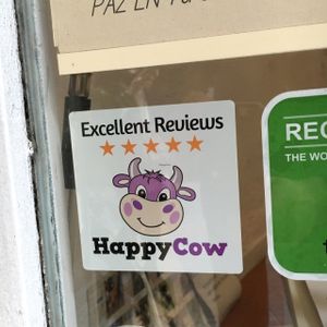 happy cow was here  at El Vergel Veggie Restaurant in Tarragona