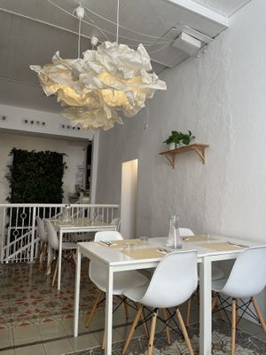 The venue  at El Vergel Veggie Restaurant in Tarragona