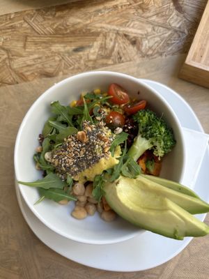 Buddha Bowl  at El Vergel Veggie Restaurant in Tarragona