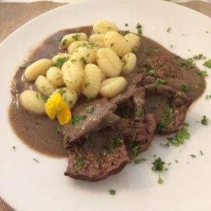 gnochis at El Vergel Veggie Restaurant in Tarragona