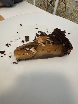 Chocolate Tarte   at El Vergel Veggie Restaurant in Tarragona