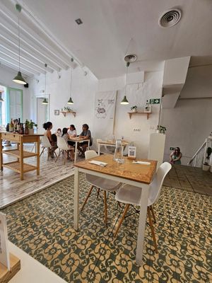  at El Vergel Veggie Restaurant in Tarragona