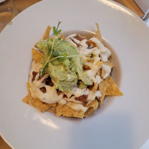 Nachos at El Vergel Veggie Restaurant in Tarragona