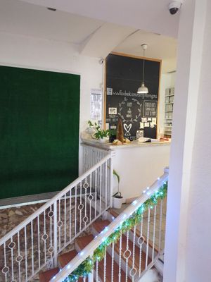 Definitely open at El Vergel Veggie Restaurant in Tarragona