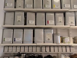 Tea offer at El Vergel Veggie Restaurant in Tarragona