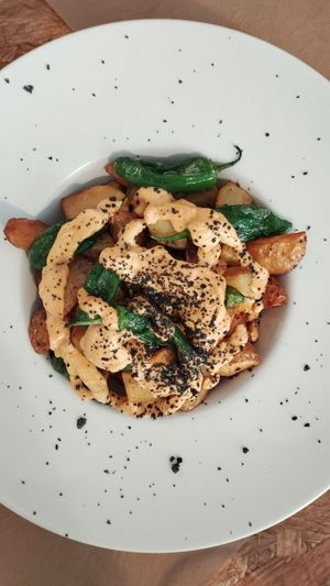 Braves at El Vergel Veggie Restaurant in Tarragona